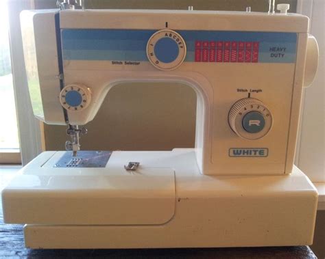 Heavy Duty Whites Sewing Machine Model 1455 White Sewing Machine