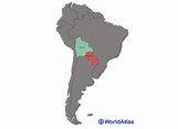 Landlocked Countries In South America - WorldAtlas