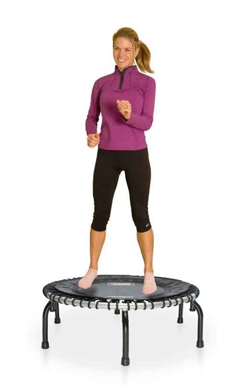 A Foldable Fitness Trampoline To Bounce Here There And