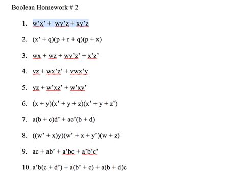 solved use boolean algebra to minimize the logic expression