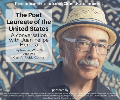 The committee has a sole purpose: Conversation with US Poet Laureate Juan Felipe Herrera