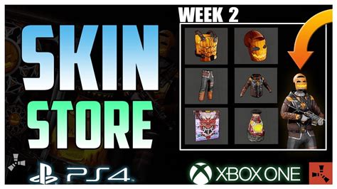 NEW Rust Console HALLOWEEN Pack Skin Store Reveal Week Rust