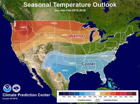 Noaas Official Outlook For Winter 201516 In The Usa