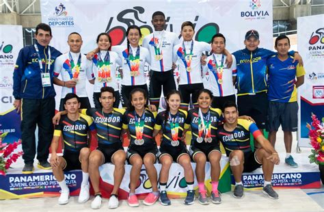 Ecuador Campe N Panamericano En Ciclismo De Pista Ministerio Del Deporte