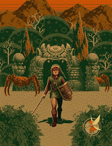 The Legend Of Zelda The Lost Posters Behance