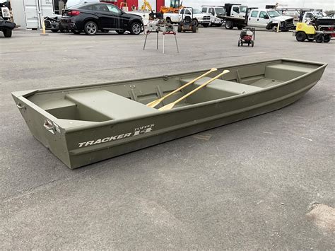 2020 Tracker Topper 14 1436 Riveted Aluminum Jon Boat Bigiron Auctions