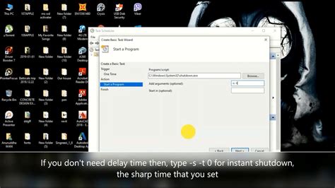 How To Set A Shutdown Timer On Windows 10 Youtube
