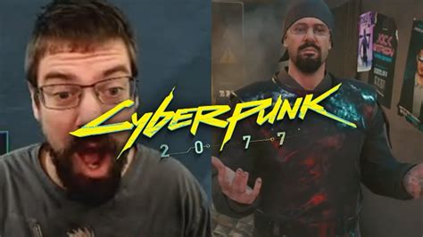 Cyberpunk 2077 Streamer Finds Himself In Cyberpunk Highlights