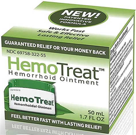 hemotreat hemorrhoid treatment cream fda listed for fast safe effective hemorrhoidal symptom