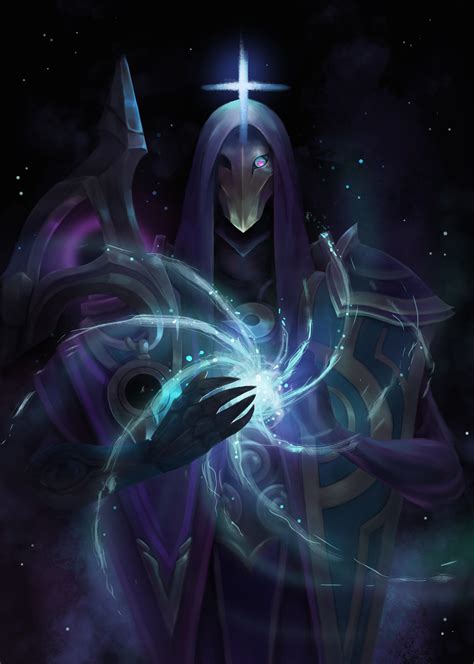 ♥『league Of Legends』♥ — Dark Cosmic Jhin By Veronica Oneill