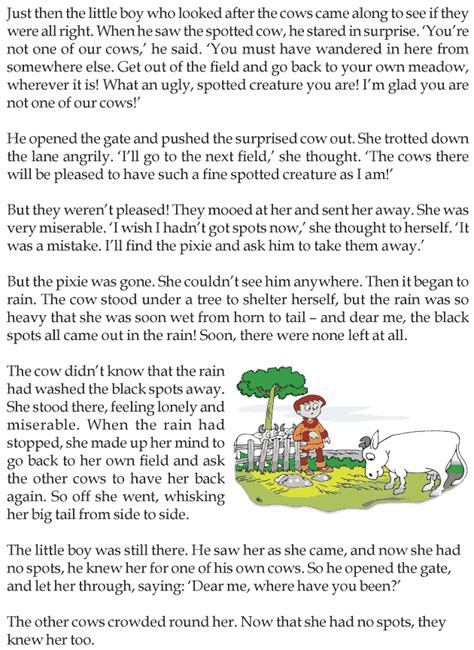 Short Stories For 3rd Graders