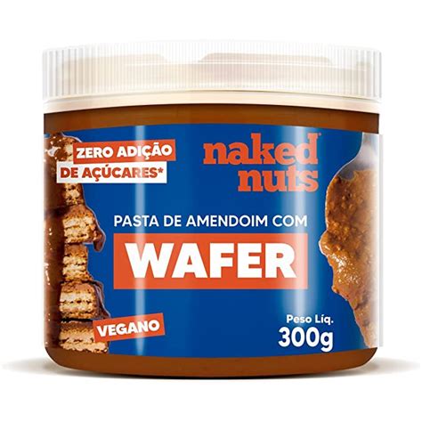 Pasta De Mix De Nuts Amendoim Com Wafer De Chocolate G Naked Nuts Shopee Brasil