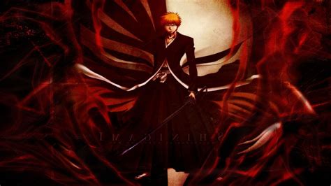 Wallpaper Illustration Anime Red Demon Bleach