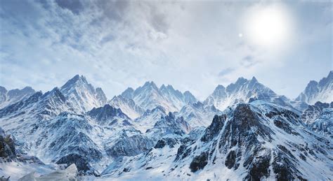 Snow Capped Mountains Wallpapers Top Free Snow Capped Mountains Backgrounds Wallpaperaccess