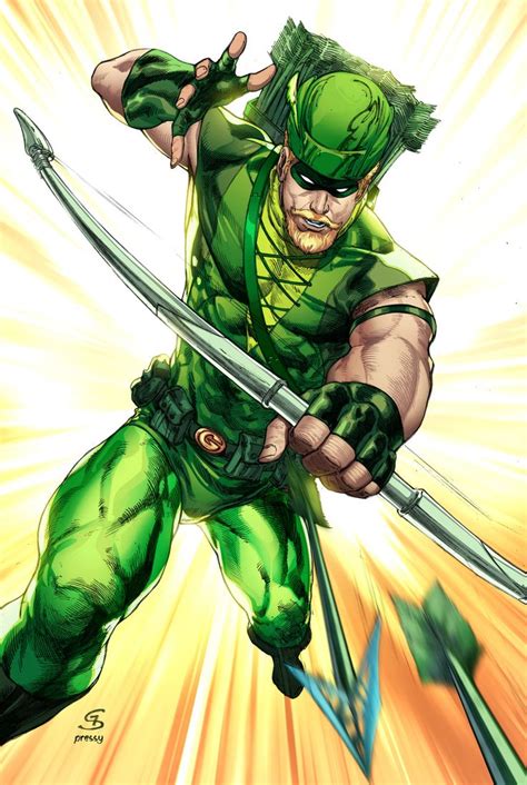 Green Arrow By Pressy Patanik On Artstation Green Arrow Comics Arrow