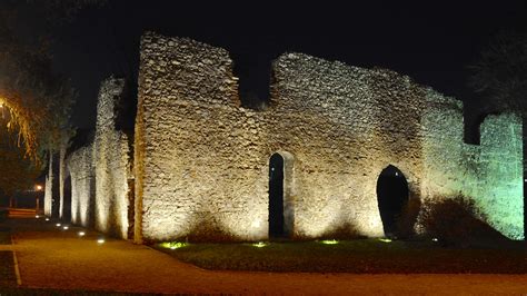 Free Images Light Night Darkness Lights Romanticism Castle Ruins