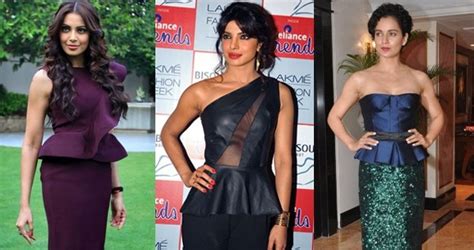 How To Wear Peplum Dress In Style Inspiration From Bollywood Baggout