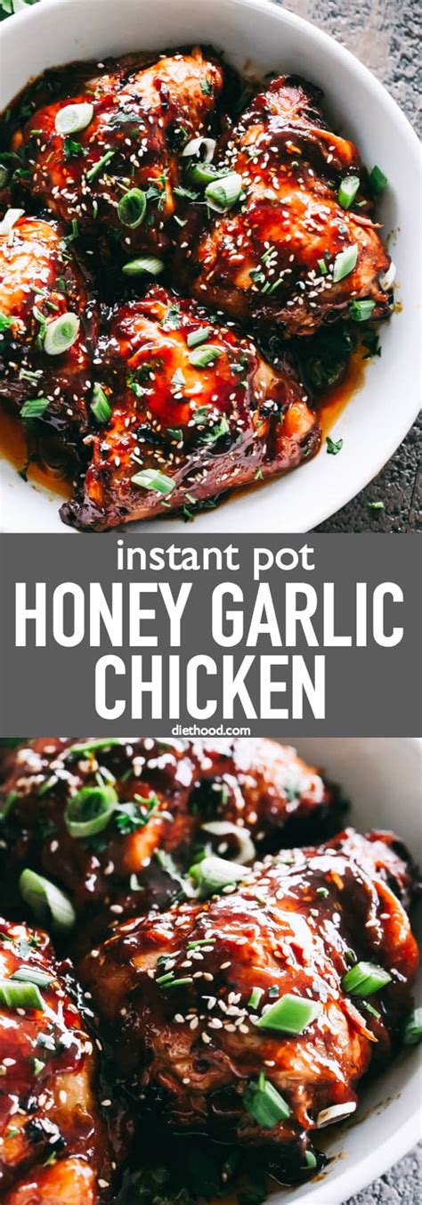 Maybe you would like to learn more about one of these? Instant Pot Honey Garlic Chicken Thighs Recipe | Chicken ...