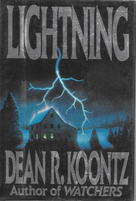 Lightning By Koontz Dean Near Fine Hardcover 1988 First Edition