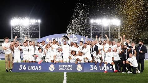 Real Madrid न 34 व ल लग खतब La Liga Title अपन नम कय Jacr in