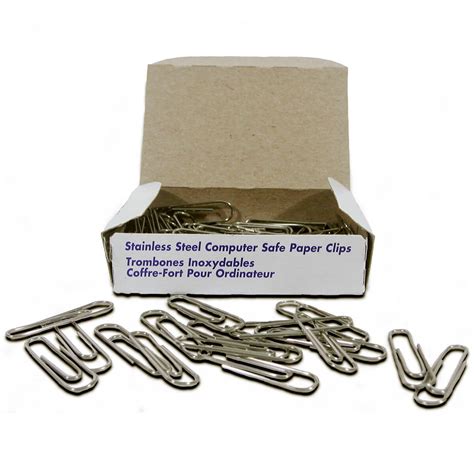 Stainless Steel Paper Clips Talas
