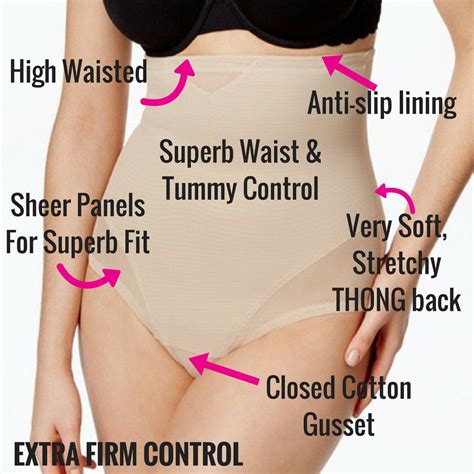 miraclesuit sexy control thong with extra firm tummy control £32 50 the magic knicker shop