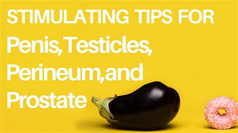 stimulating tip for penis testicles perineum and prostate youtube