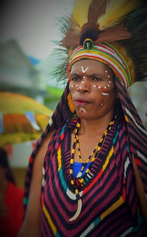 Perempuan Suku Muyu Papua Wanita Pengantin Wanita Budaya