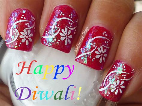 Nailart And Things Diwali Nail Art Wish You All A Very Happy Diwali