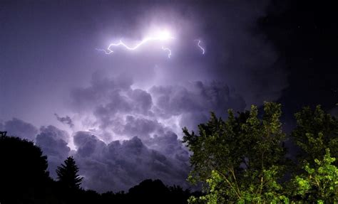 Got A Pic Of The Crazy Lightning Storm The Other Night Minnesota