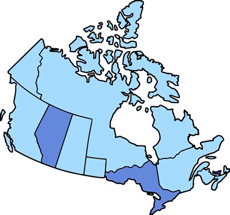 Clipart Map Map Canada Clipart Map Map Canada Transparent Free For
