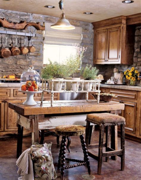 Kitchen Get A Superb Look By Building Extraordinary Rustic Italian