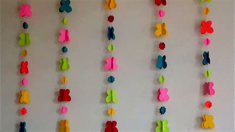 Diy Easy Paper Wall Hanging Making Wall Room And Wall Decor Ideas
