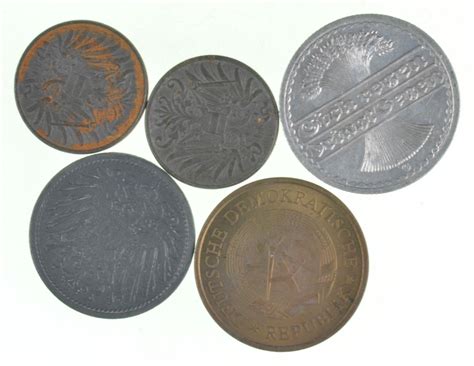 Collection Of Very Old German Coins You Get Them All Property Room