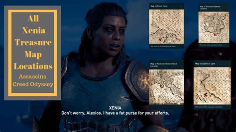 Assasssins Creed Odyssey All Xenia S Treasure Map Locations Throw The
