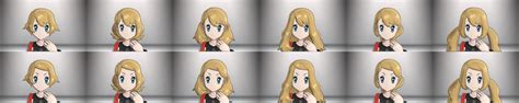 All Female Hair Style In Pokemon X And Y By Edwinadibuana On Deviantart