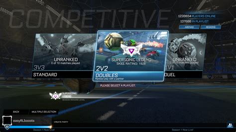 Selling New Supersonic Legend Rank Accounts Steam Epicnpc Marketplace