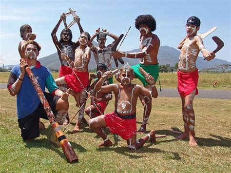 Dancing Aboriginal Australian Art Culture Gambaran