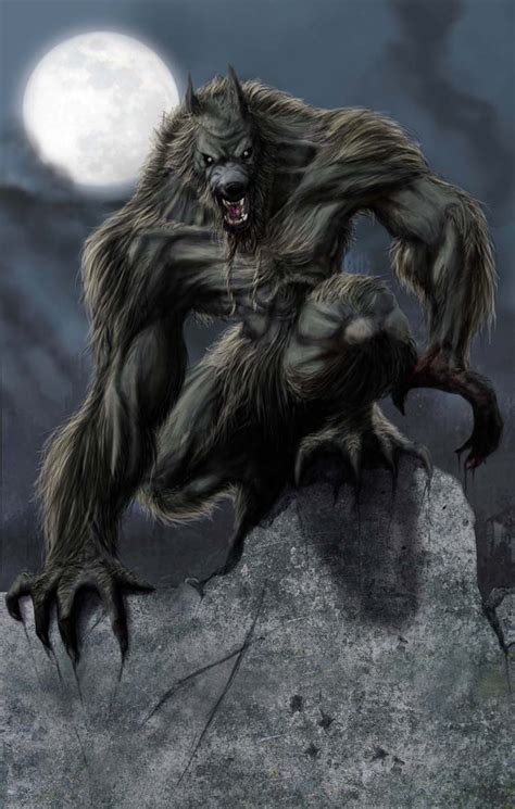 Werewolf By Lykamo On Deviantart