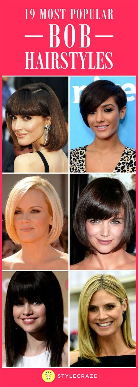 To Help You Decide On The Different And Popular Bob Haircuts And Styles