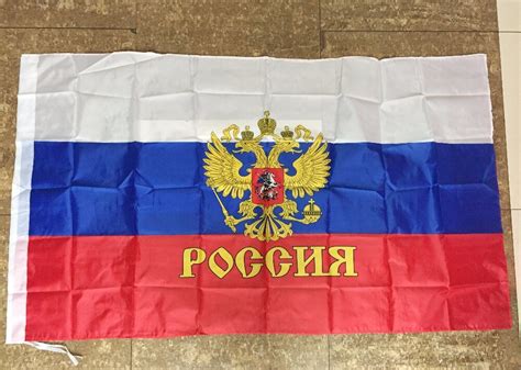 The Popular Flag Russian Eagle Flag Polyester Polyester Fiber Double