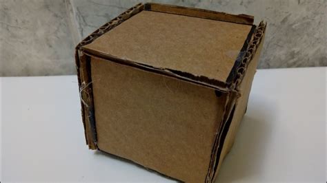 Como Hacer Un Cubo De Carton Manualidades Faciles Para Hacer En Casa