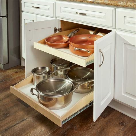Made To Fit Slide Out Shelves For Existing Cabinets By Slide A Shelf In