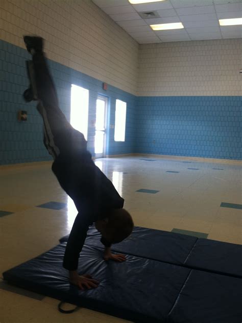 Learning To Do A Handstand Learning Class School Year