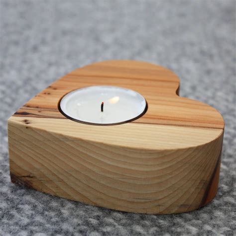 Are You Interested In Our Wooden Heart Tea Light With Our Decorative