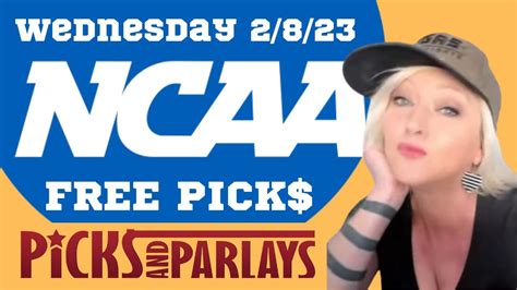 ncaab wednesday free bets and picks l 2 8 23 l college hoops betting predictions l picks and parlays