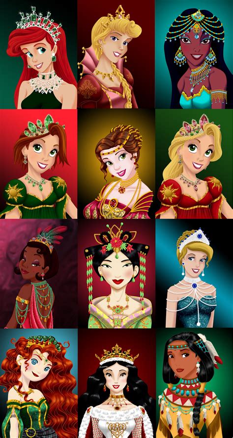 Disney Princesses In Traditional Ceremonial Outfits Accurate To