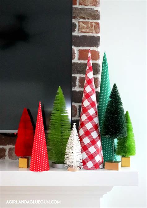 How To Make A Paper Cone Christmas Tree For Cheap A