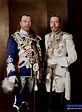 “En algún momento de mayo de 1913, el Zar Nicolás II posa junto a su ...