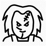 Chucky Horror Scary Drawing Doll Icon Character